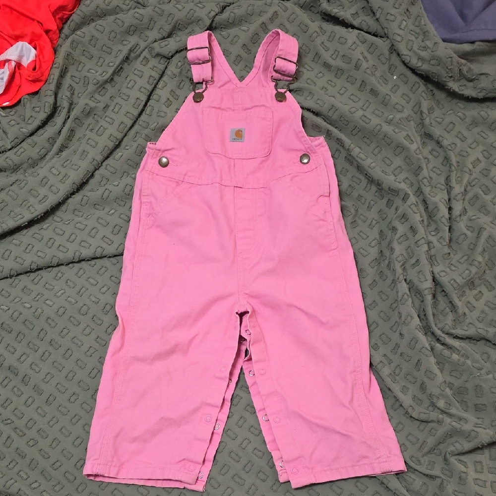 Pink Carhartt Overalls